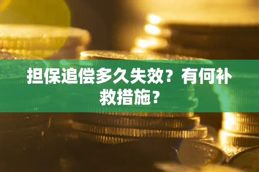济南担保追偿多久失效?有何补救措施? 济南担保追偿多久失效?有何补救措施?
